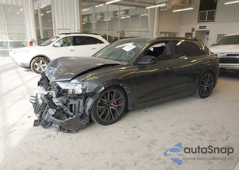 2020 Audi Sq8 Prestige Tfsi Quattro Tiptronic из США, поврежденный, VIN WA1CWAF10LD027370